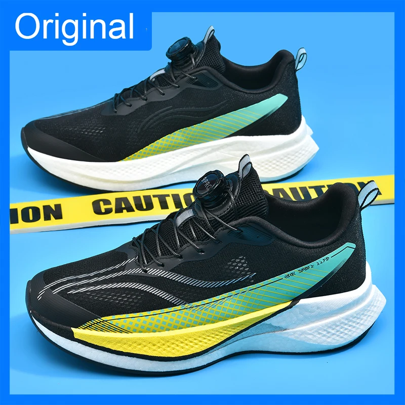 

Unisex Sports Shoes Summer New Breathable Mesh Outdoor Running Thick Sole Cushioning Anti Slip Comfortable Sports Shoes for Men