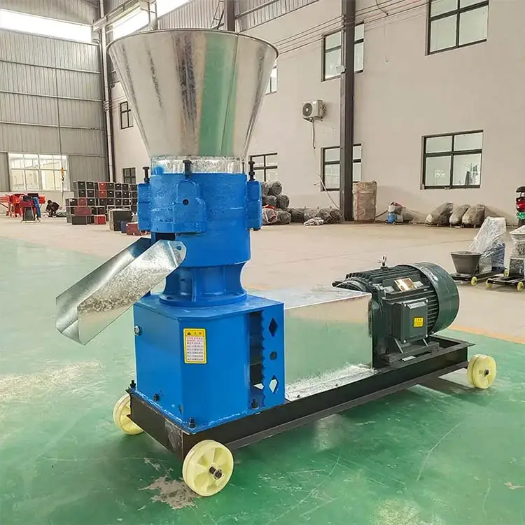 Extruder floating fish feed pellet machine cooking flat die floating fish feed pellet machine