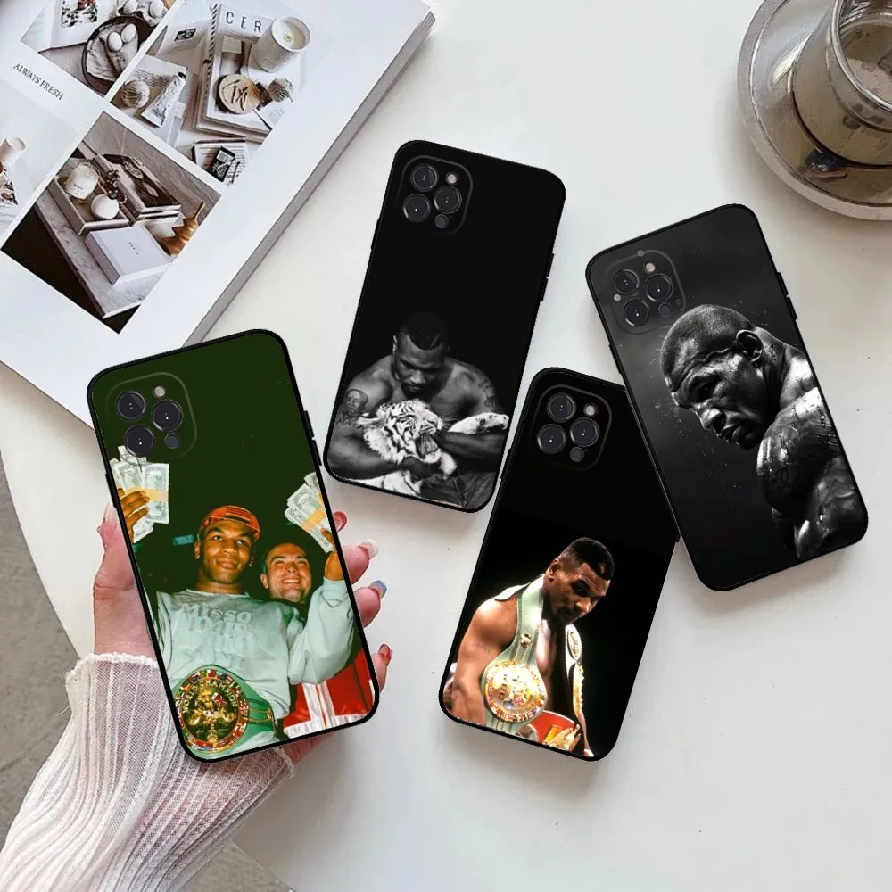 Mike T-Tyson  Phone Case  For IPhone 16,15,14,13,12,11,Pro,Max,Mini,8,7,Plus,SE2,X,XR,XS,MAX Silcone Soft Covers