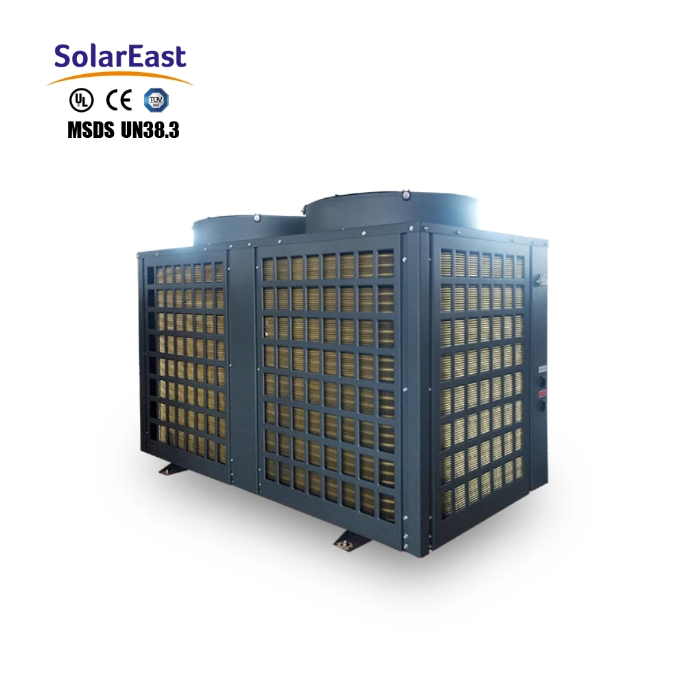 22KW/32KW/38KW45KW/75KW/90KW/100KW/200KW R410a الهواء مضخة تسخين المياه سخان المياه التجارية الكهربائية/تسخين المياه بالطاقة الشمسية