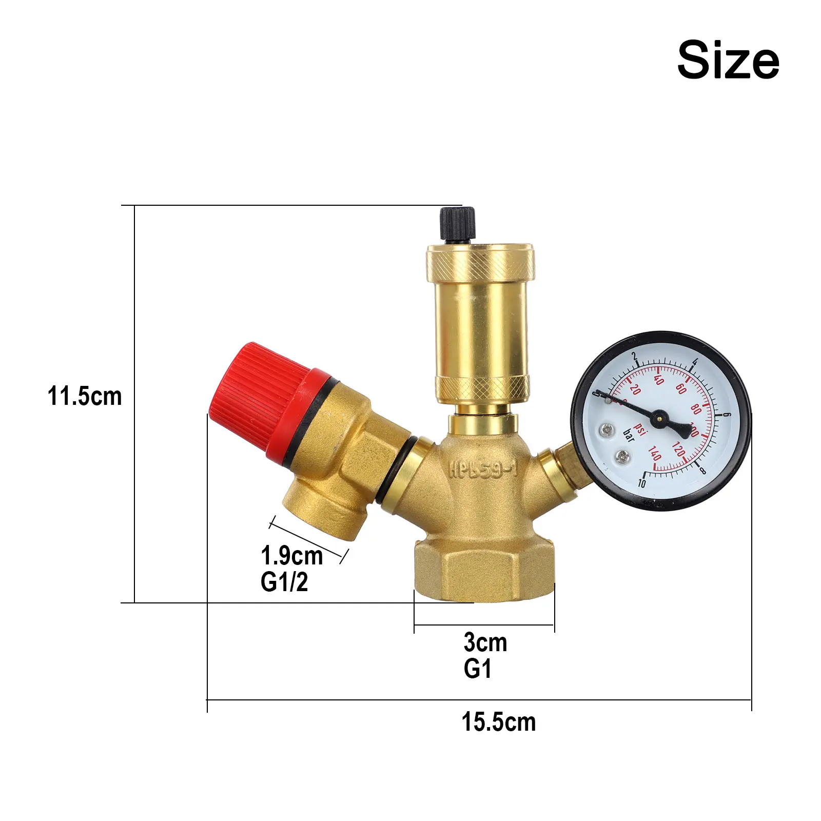 Solusi Keamanan Boiler Kuningan Lengkap dengan Katup Pelepas Tekanan untuk Pengoperasian yang Aman dan Efisiensi Ventilasi Udara