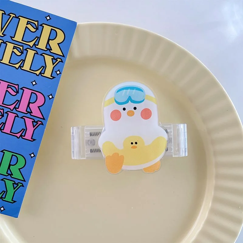 調節可能なクロスボディフォンクリップ、安全な透明クリップ、便利で耐久性のある漫画、カワイイベアストラップ