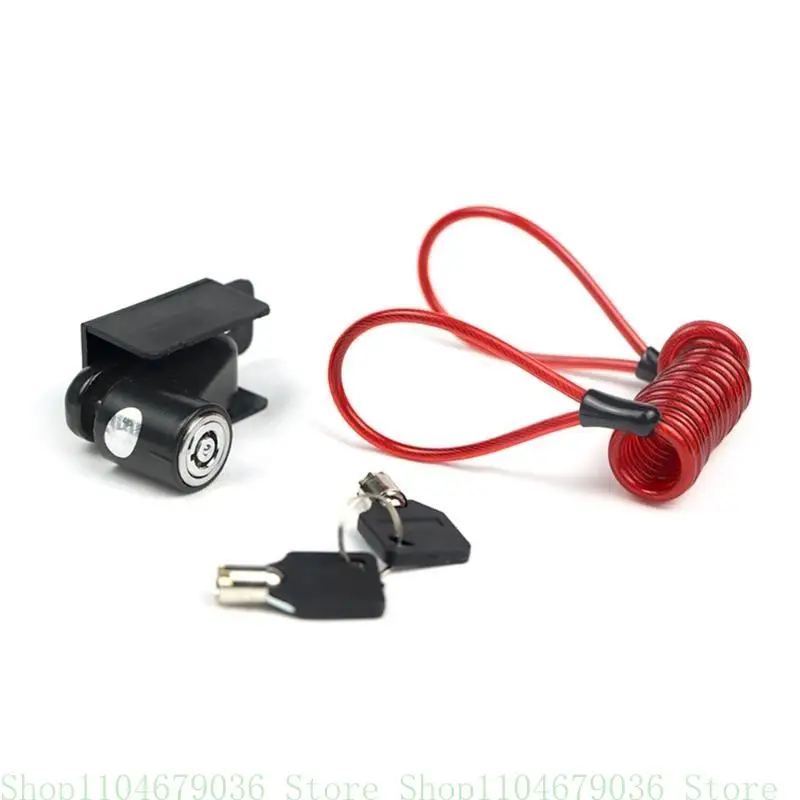 

652F Portable & Waterproof Brake Lock Disc Brake Lock Featuring Easy Button Operation & Night Visibility for M365Pro