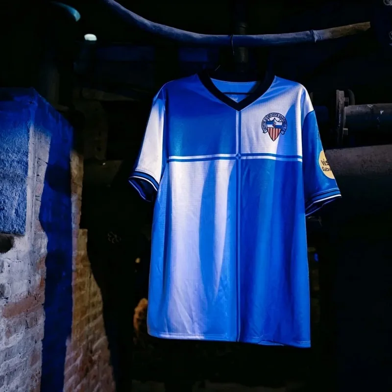 2026 New Sabadell 26-27 Season Home & Away Soccer Jerseys – Y2K Men's Breathable Short-Sleeve Sports T-Shirt (Family Matching)
