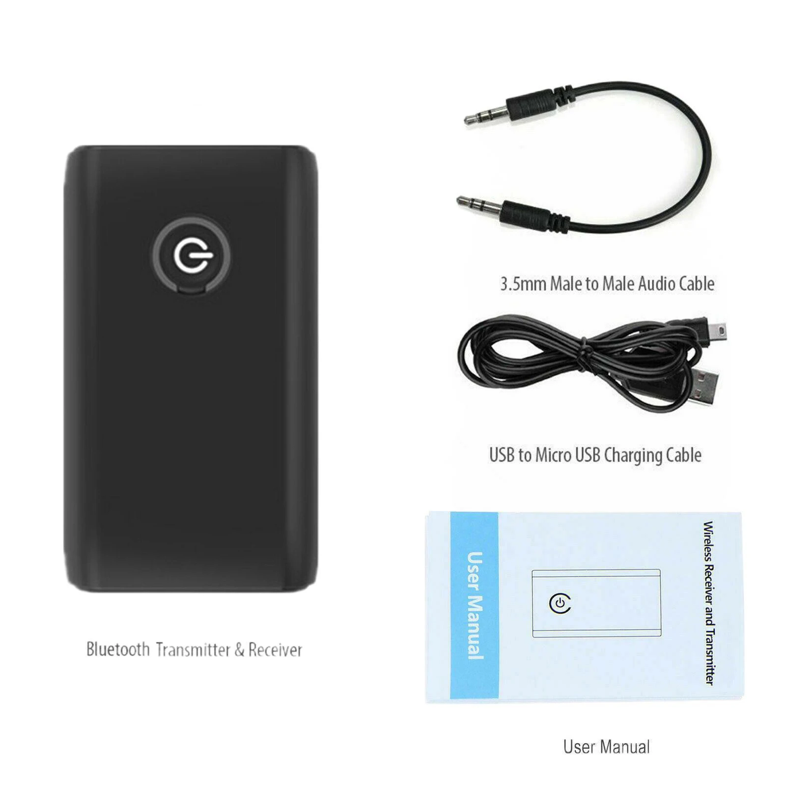 2 in 1 Wireless Bluetooth 5.0 Transmitter Receiver 3.5mm AUX Chargable Audio Adapter for TV PC Car Speaker Headphones Hifi Music view 6