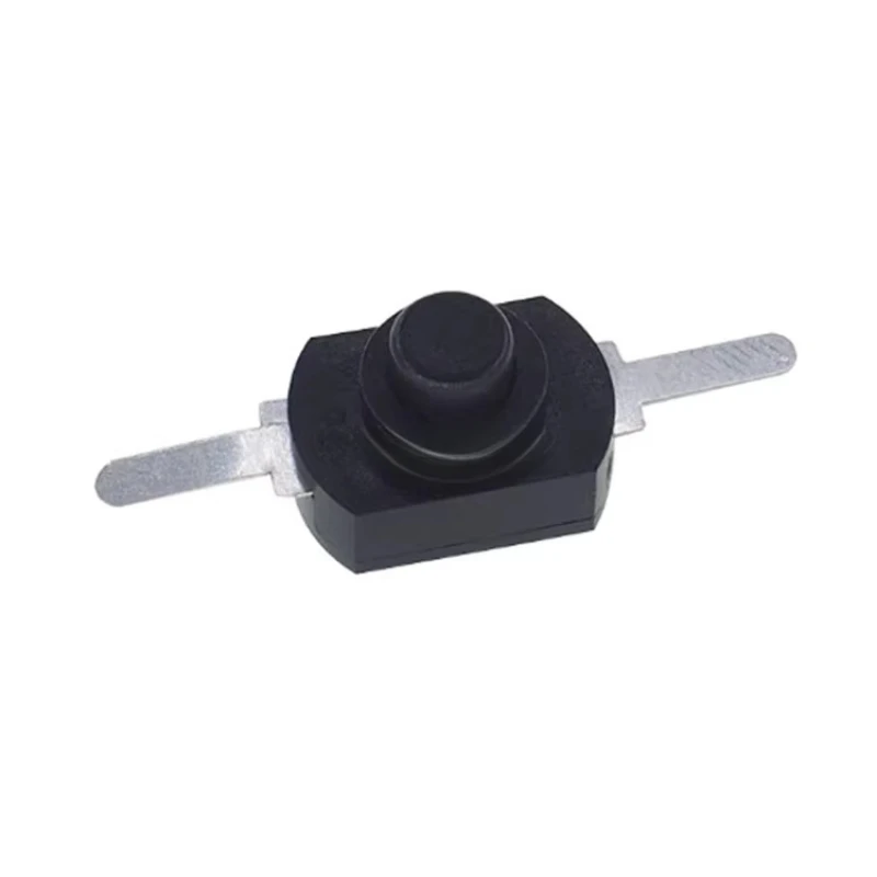 10PCS 12*8MM DC 30V 1A On Off Mini Push Button Switch for Electric Torch 1208YD Self Locking