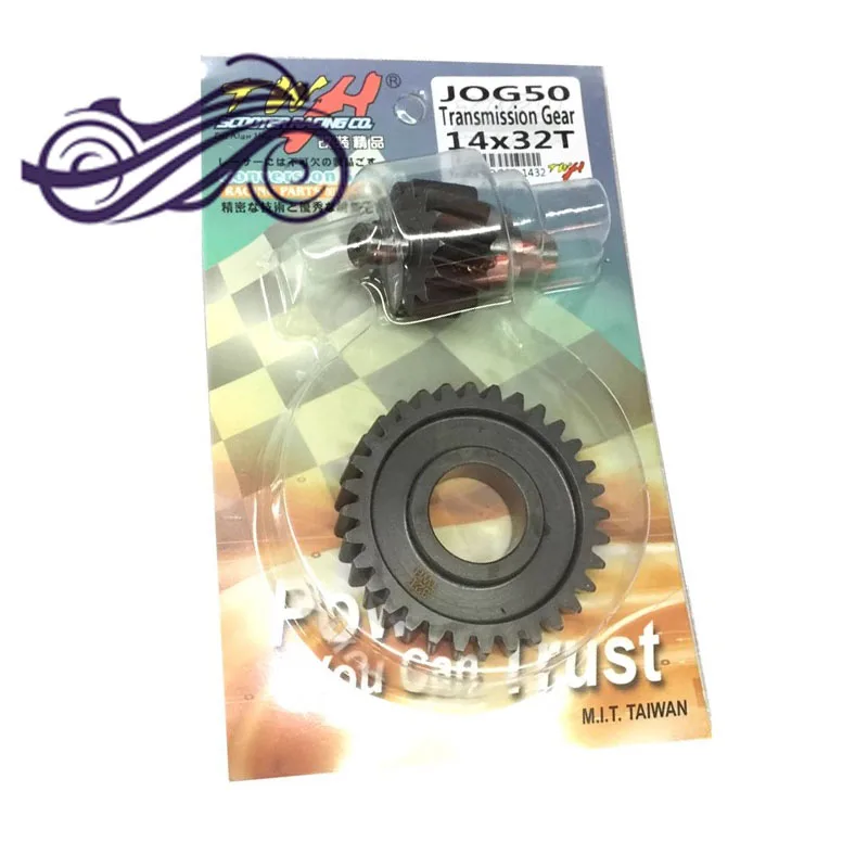 TWH racing transmission gear set suitable for Yamaha JOG50 JOG90  scooter modification tail teeth acceleration gear