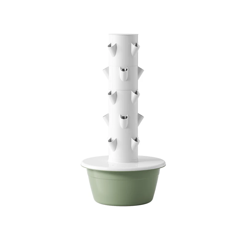 Vertical farm indoor garden petal hydroponics system 5-story lettuce planting tower