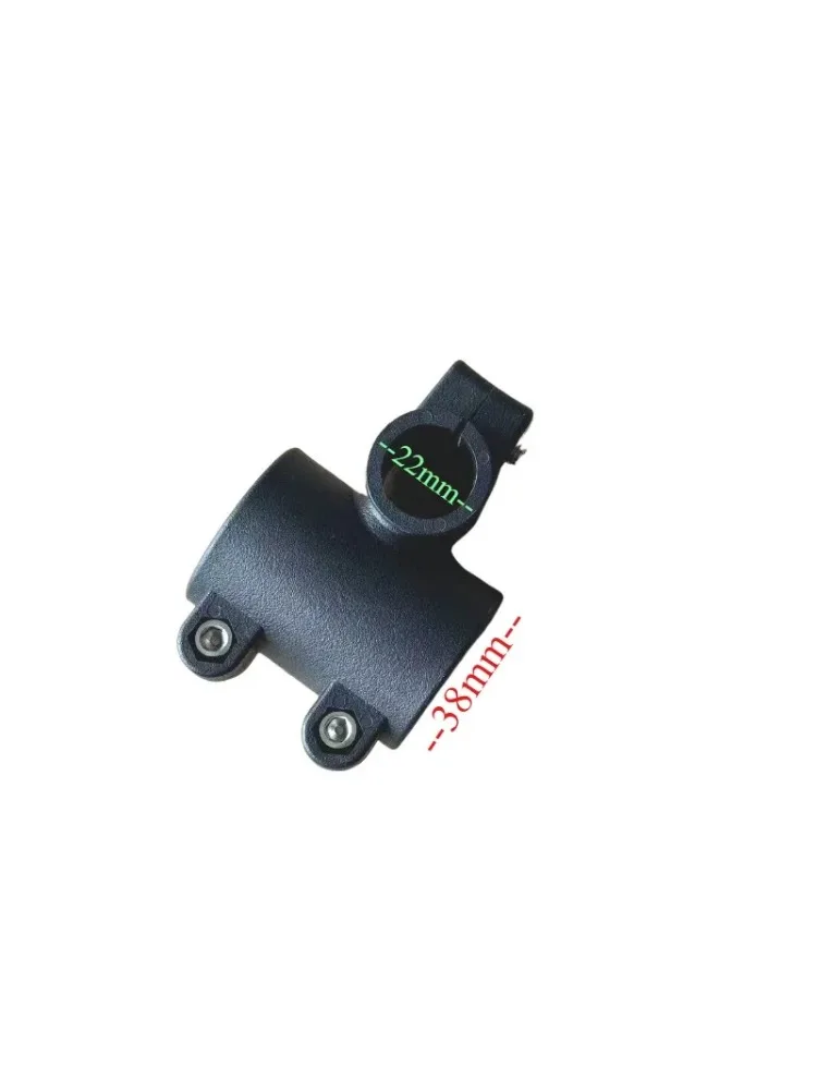 Electronic Drum Rack Clamp Kit, Mount Clip Bracket, Eixo Central, 38mm a 22mm Tee Adaptador