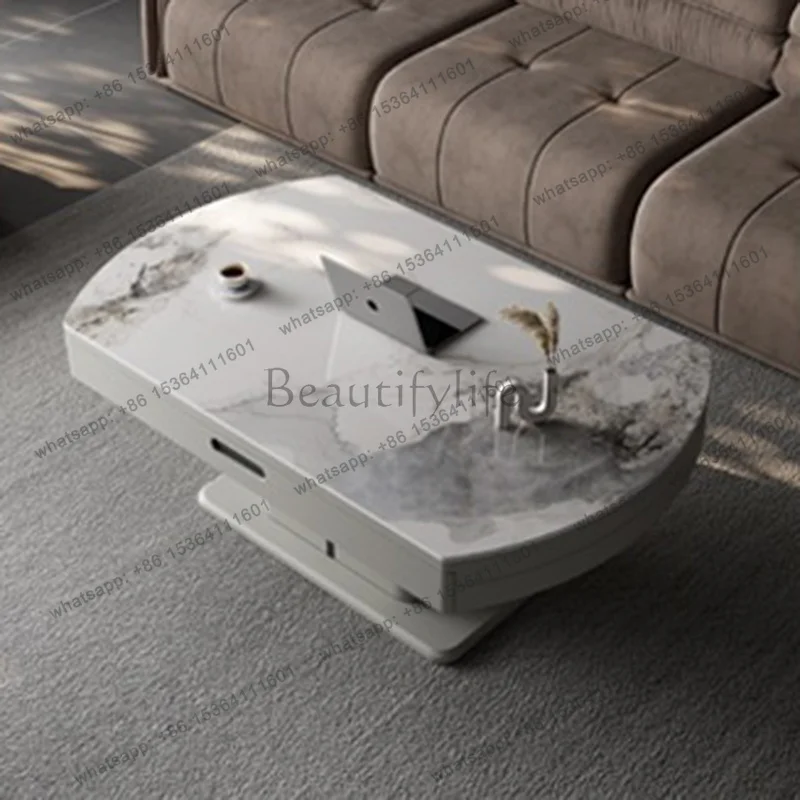 Classy Round Coffee Tables Luxury Around Corner Foldable Adjustable Coffee Tables Laptop Designer Mesas De Centro Furniture Home