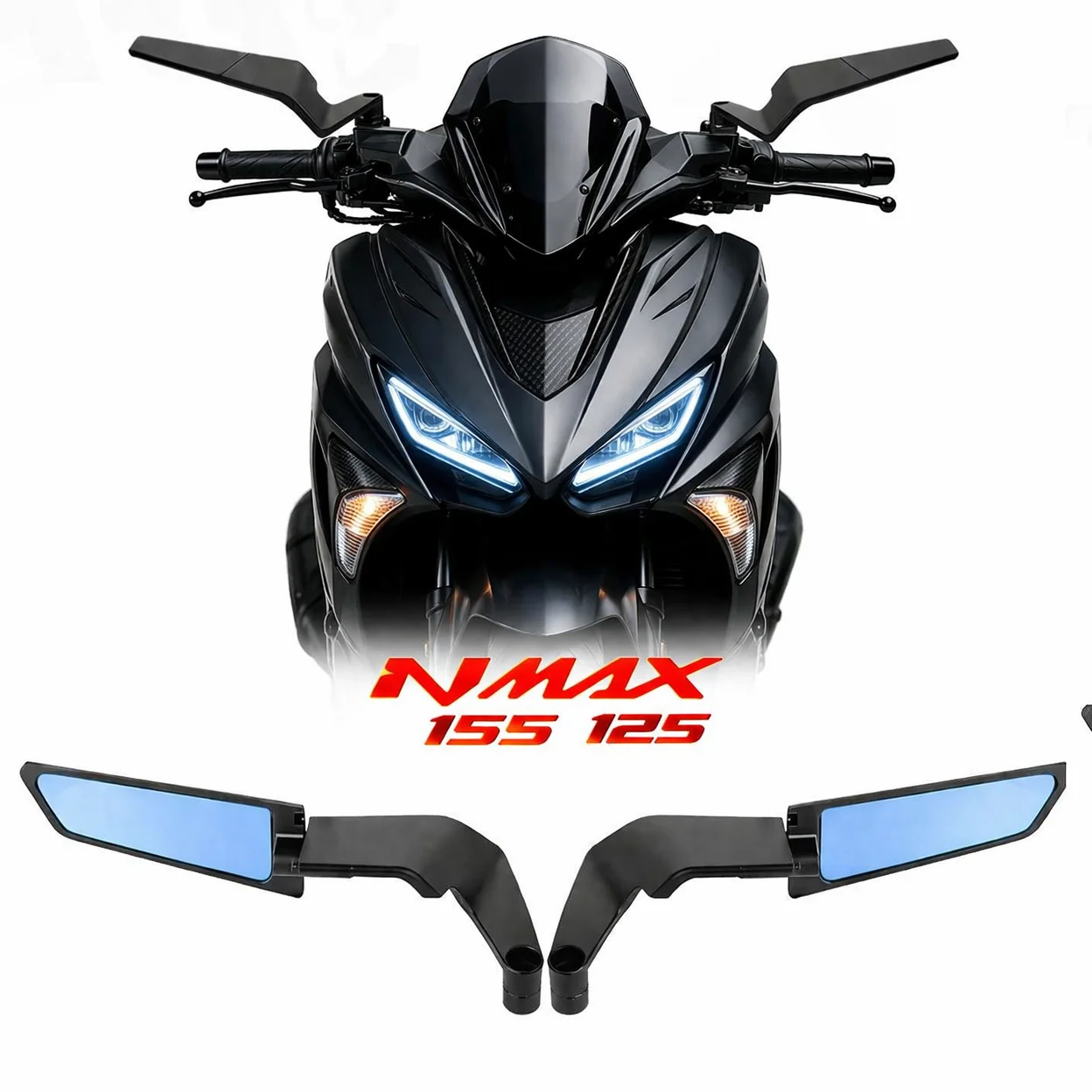 Motorcycle Side Mir…