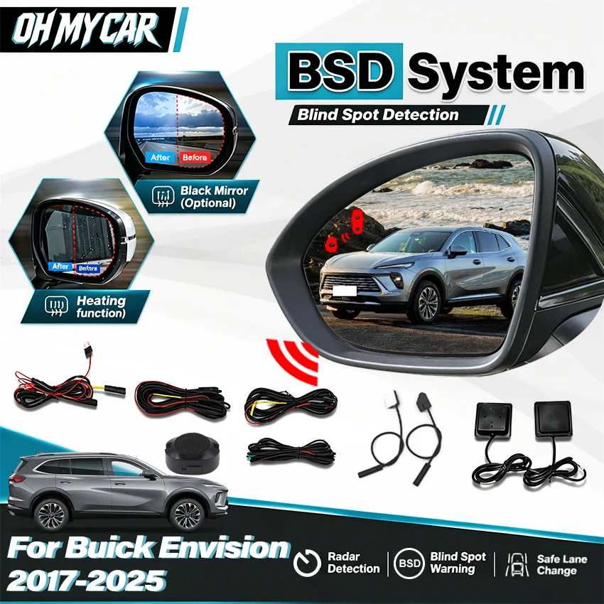 BSD BSA BSM Blind Spot Detection Radar Sensor for Buick Envision 2017-2025 Car Driving Safety Warning Auxiliary Replacement Part