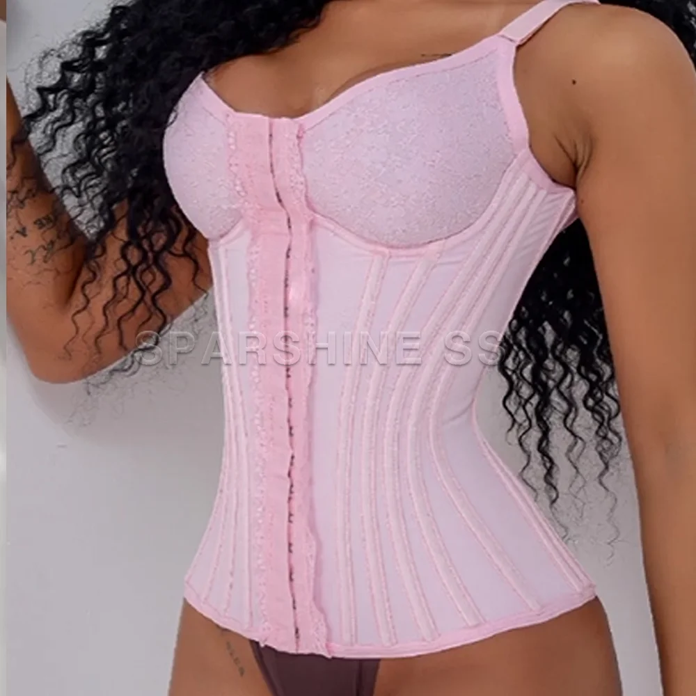 Women Body Shaper Modeling Strap Reductive Girdles Waist Trainer Plus Size Corset Shapewear Slimming Belly High Compression