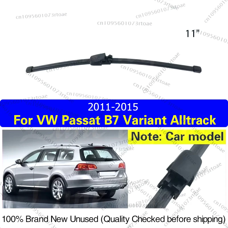 

Car Wiper 11" Rear Wiper Blade Windshield Windscreen Window Rain Brush For VW Passat B7 Variant Alltrack Estate 2011 - 2015