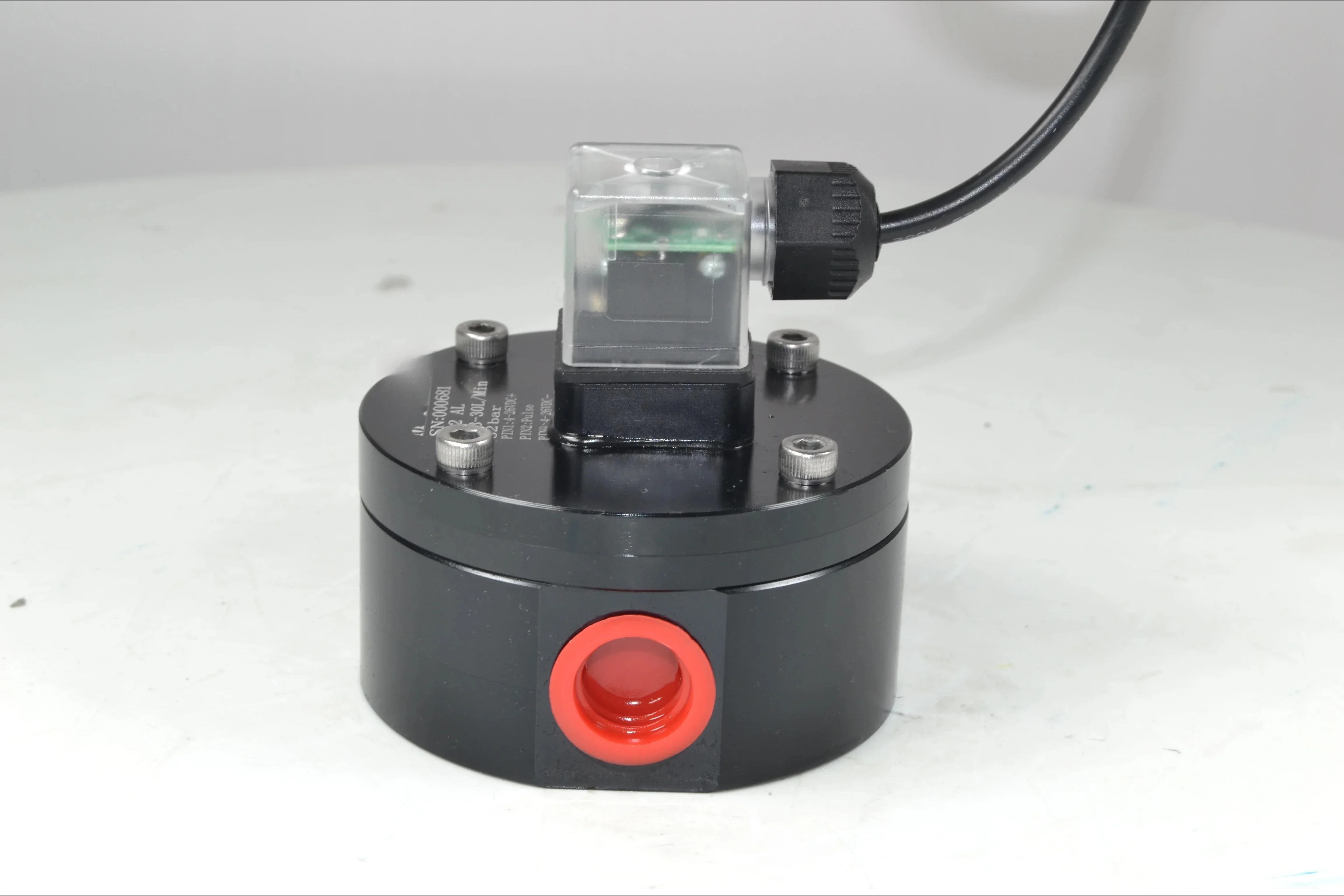 0.3~30 L/min Boat engine  oil consumption inlet pipe return pipe flow instrument micro oval gear flow meter