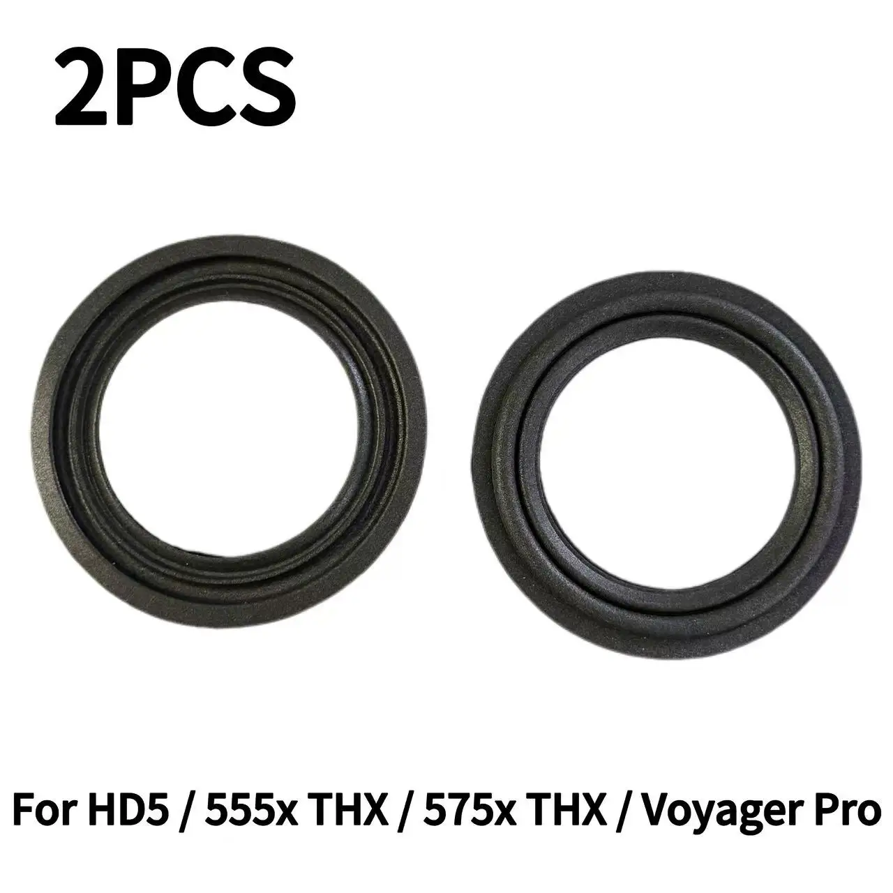 For Boston Acoustics HD5 / 555x THX / 575x THX / Voyager Pro Speaker Foam Repair Folding Edge Ring （2PCS）