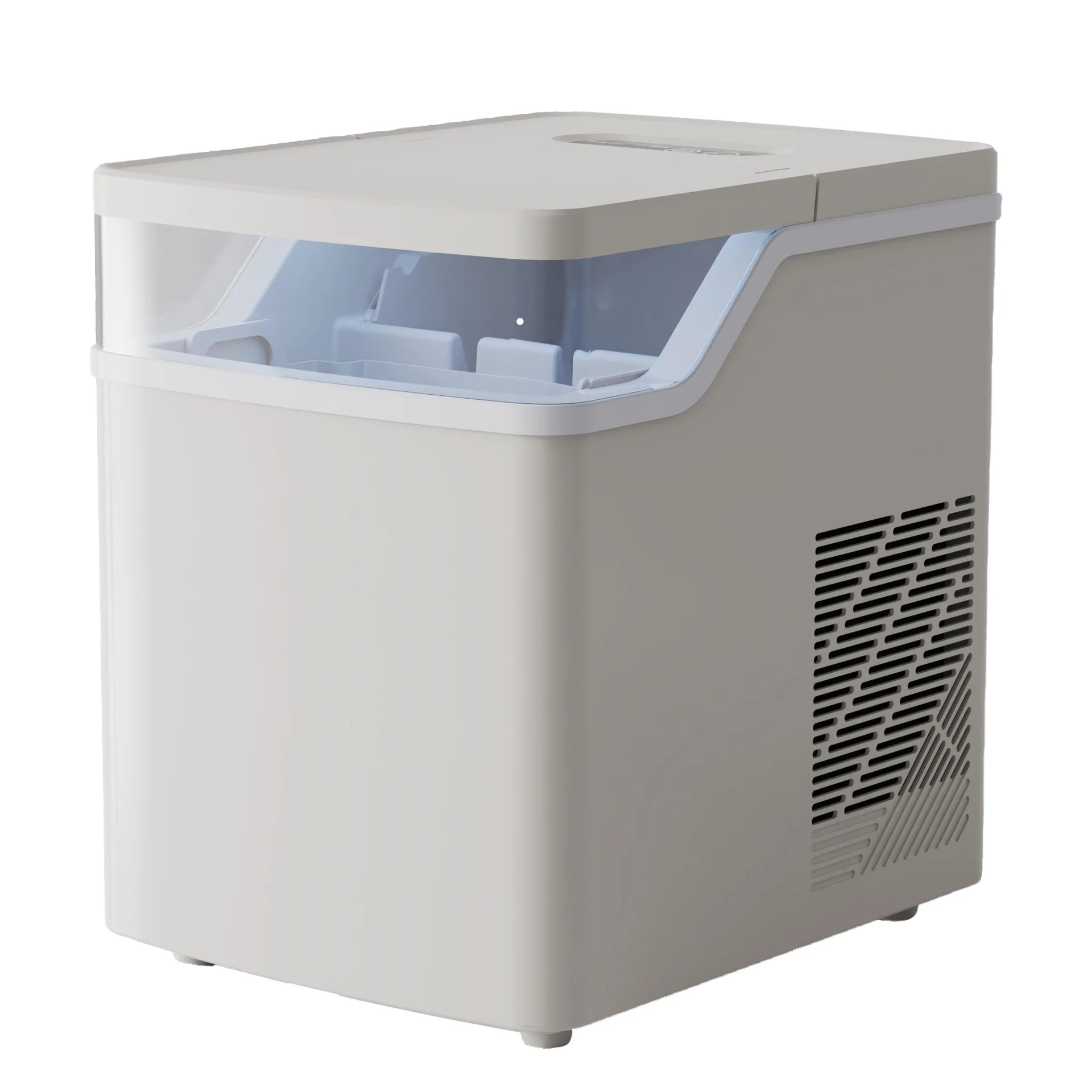 Portable Ice Maker Household Small Fully Automatic Energy-saving Mini Bullet Ice Outdoor Ice-making Capacity :12kg/24H