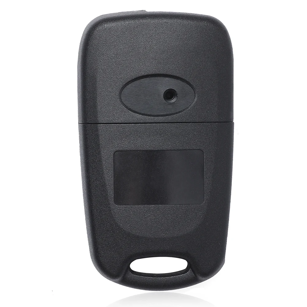 KEYECU Flip Remote Car Key Shell Case Fob 3 Button dla 2010 2011 2012 2013 2014 Kia Soul Cerato Koup Sportage Rio Sorento