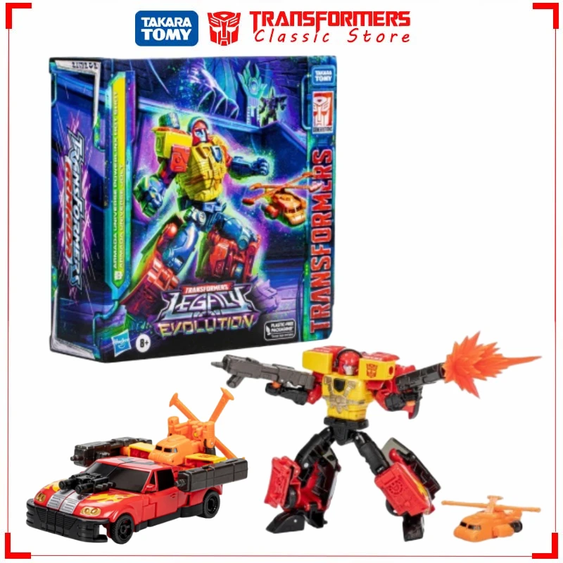 

Трансформеры игрушки Legacy Evolution Deluxe Armada Universe Powerlinx Hot Shot & Jolt классические экшн-фигурки Cybertron autobot