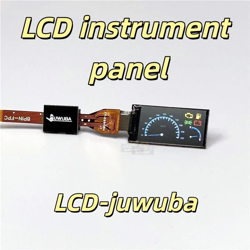

1 set RC 1/14 Truck Dashboard Screen LCD For Tamiya Tractor Truck Tipper Trailer for 770S FH16 AROCS ACTROS TGX Part Accessories