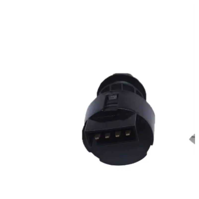 Interruptor de llave de encendido de plástico ATV de 4 pines negro, cerradura de motor de arranque con 2 llaves a juego aptas para accesorios Polaris Predator 500