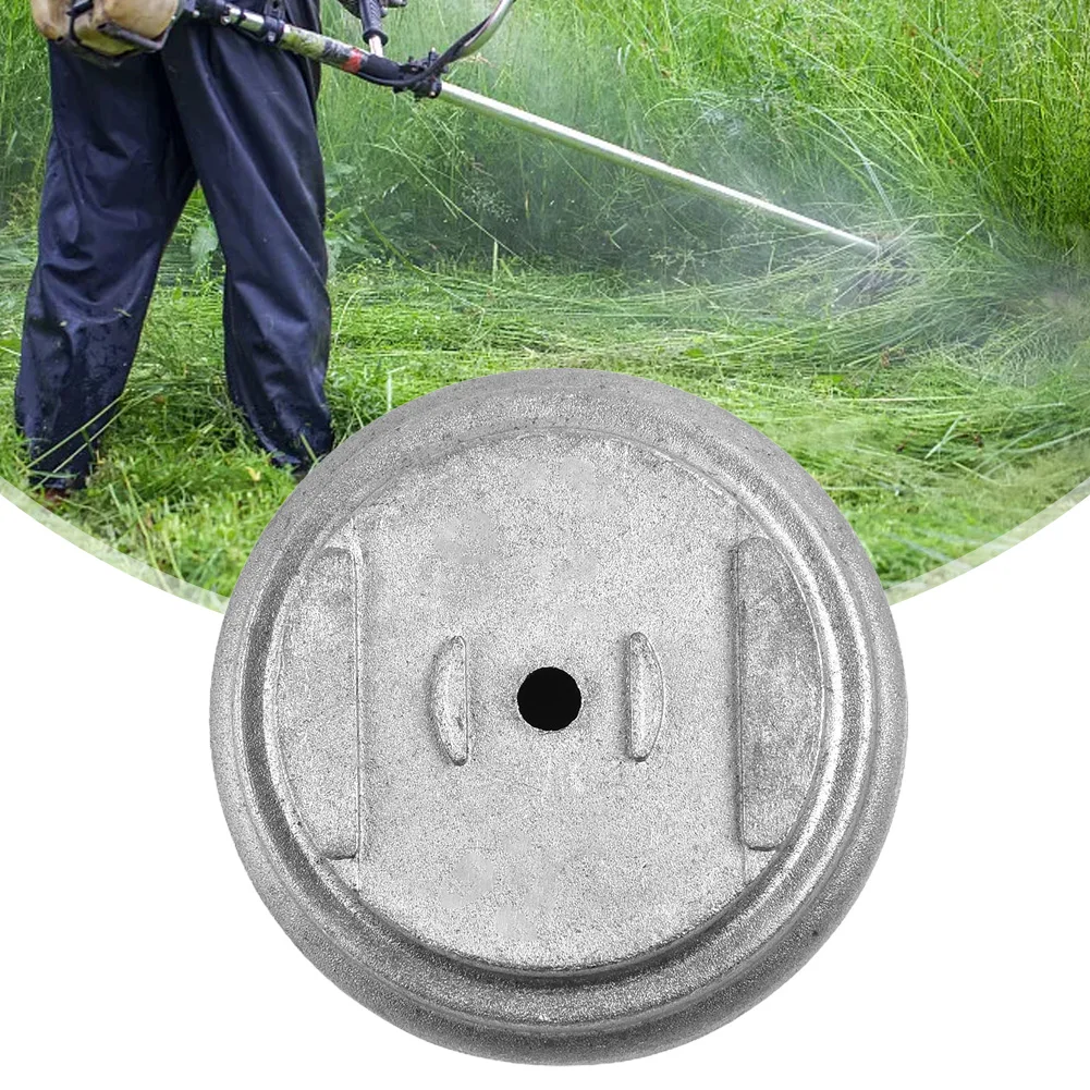 1pcs Metal Grass Trimmer Brushcutter Head Saw Blade With Stainless Steel Grass Cover Guard Blade Base Electric Lawn Mower Parts