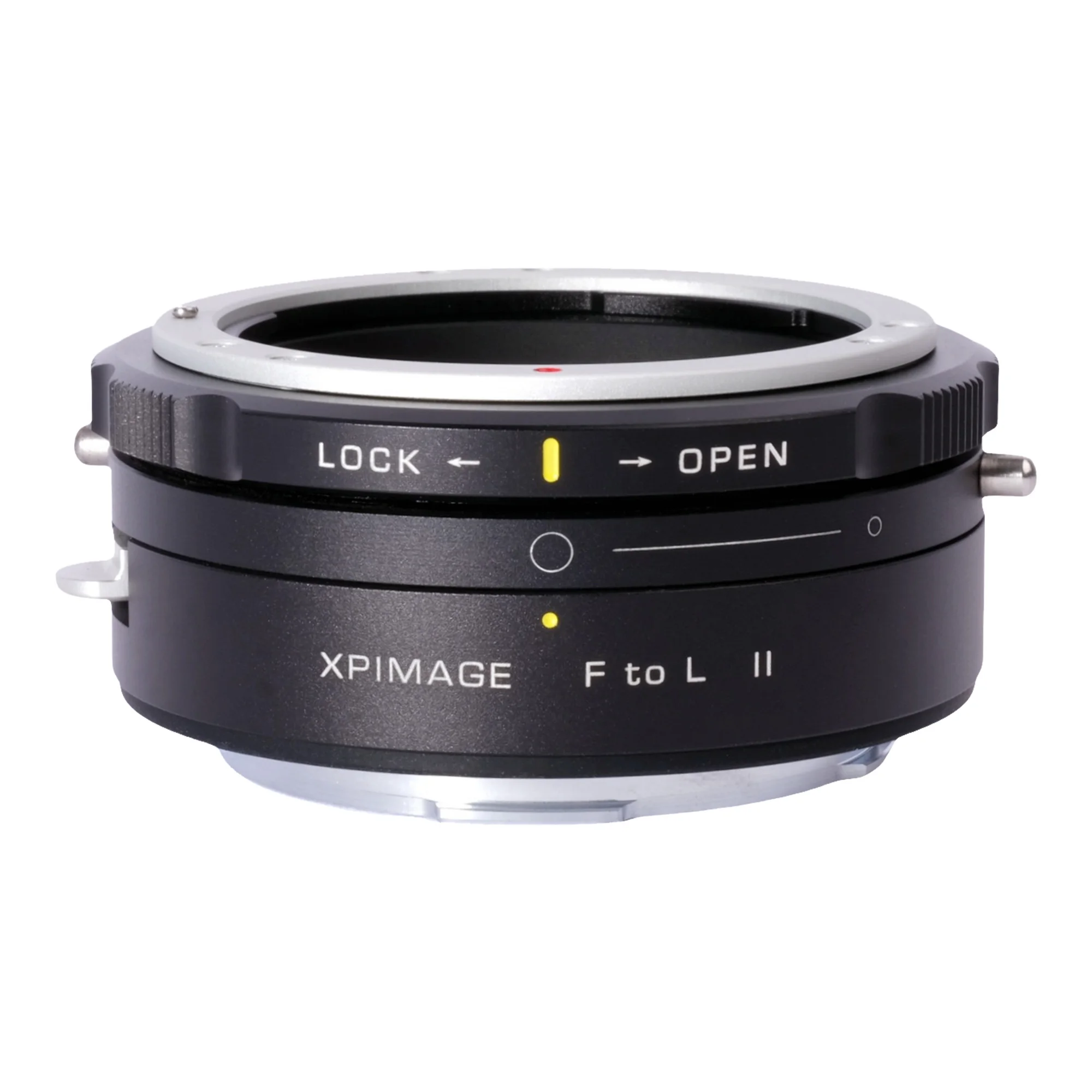 

Переходное кольцо XPIMAGE F для крепления объектива, совместимое с объективом Nikon F AI AIS для камер с креплением Leica SL или Panasonic S5 L