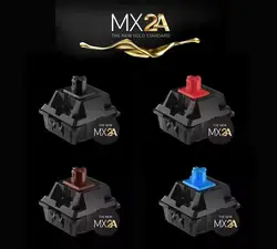 Cherry MX2A Switch 5pin Brown blue Red Black Mechanical keyboard switches PCB mount