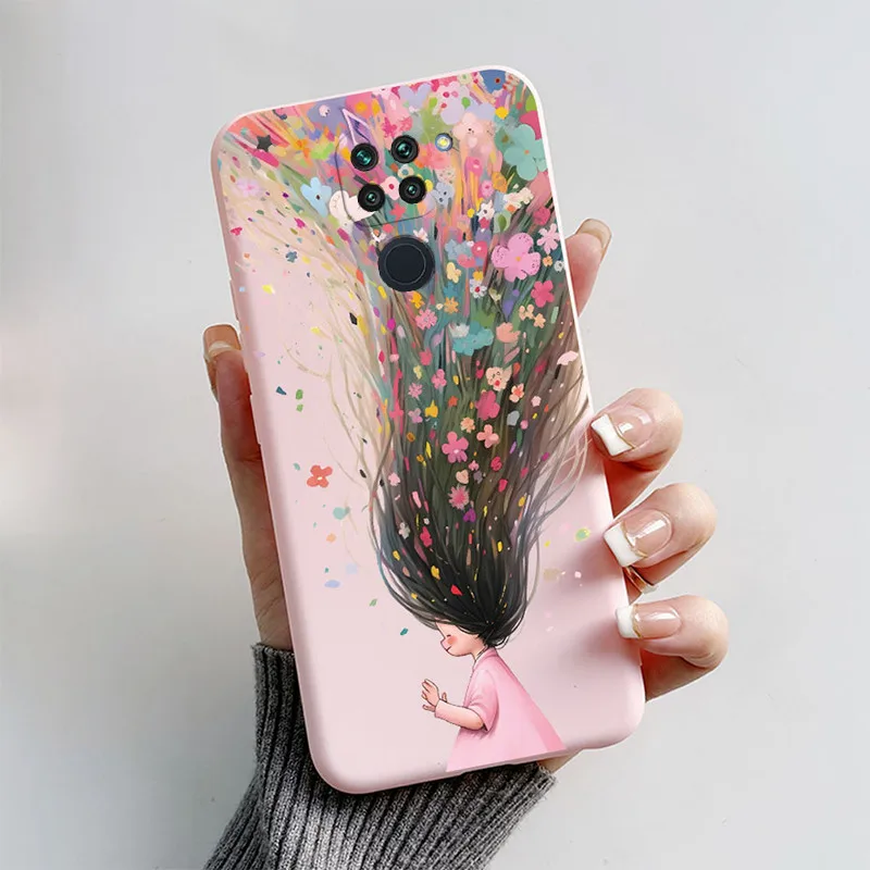 For Xiaomi Redmi Note 9 Case Cute Butterfly Astronaut Silicon Back Cover Phone Case For Redmi Note 9 Pro Max 9s Note9 Soft etui