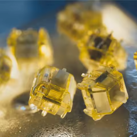 CHOLABxHMX Sands of Time Switch Linear Switch Ex-factory Lubrication Custom 37g/42g/48g Trigger Mechanical Keyboard Accessories