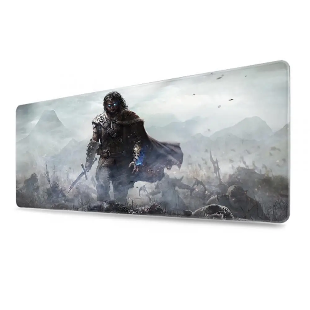 A-Shadow Of Mordors M-Middle-earths Mouse Pad Rubber mouse pad large animation e-sports game mat MS two-dimensional large table