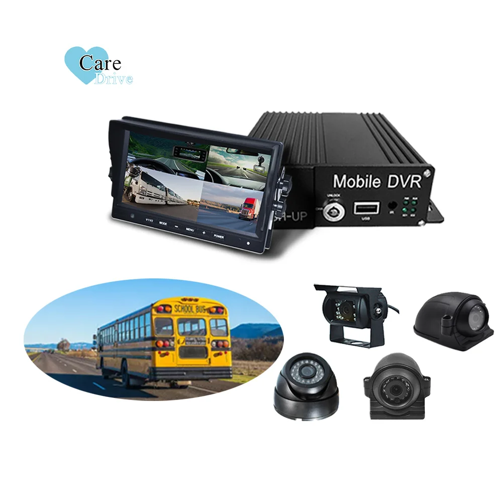 Dvr 1080p Mobile Car Gps 4g 3g Hdd Wifi Hd Vehicle With Camera Video Cctv 4ch Recorder Bus Sd Ahd Mini Card Nvr for System Mdvr