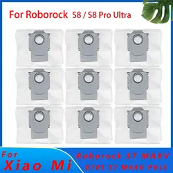 Bolsa de polvo para Roborock, piezas de repuesto para aspiradora S7 pro ultra, S7 MaxV Ultra, Q5 +, Q7 +, Q7 Max +, T8 S8, S8 Pro ultra