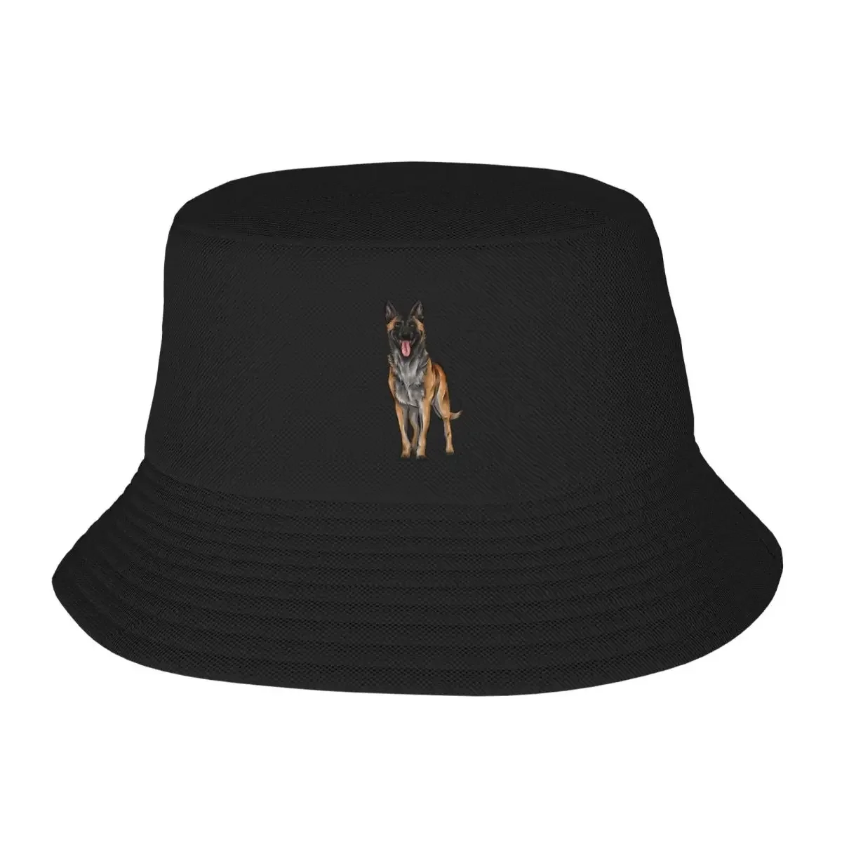 Topi anak laki-laki Rugby Dropshipping topi ember anjing gembala Belgia lucu Malinois Belgia