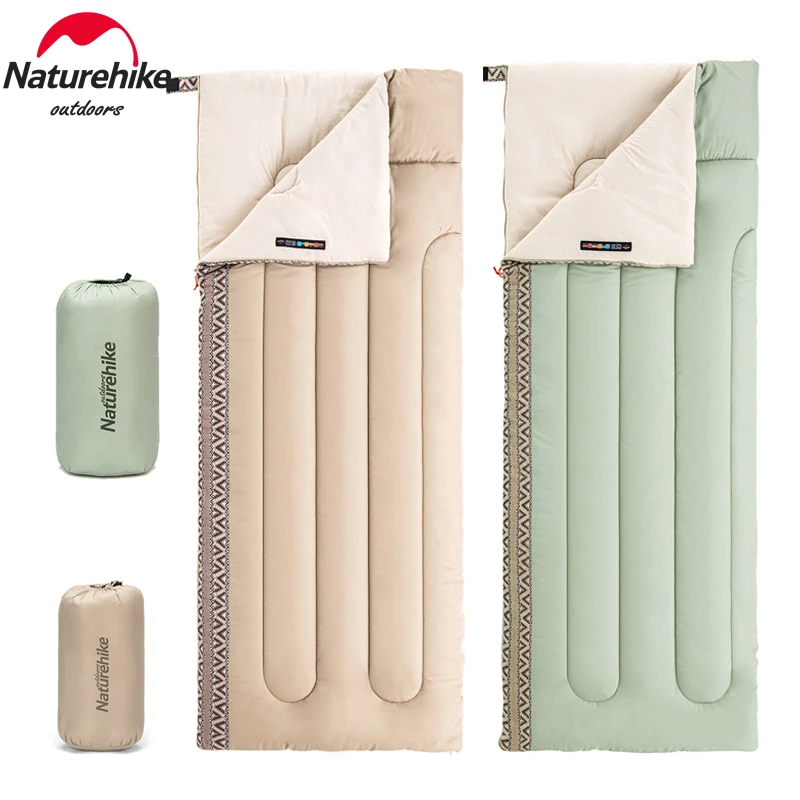 Naturehike L150 Ultralight Outdoor Camping Cotton Sleeping Bag Spliceable Lazy bag