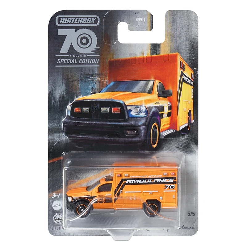 Original Matchbox Car 70th Year Special Edition Vehicles Diecast 1/64 Porsche 911 Turbo Chevy Corvette Kid Boy Toys for Children