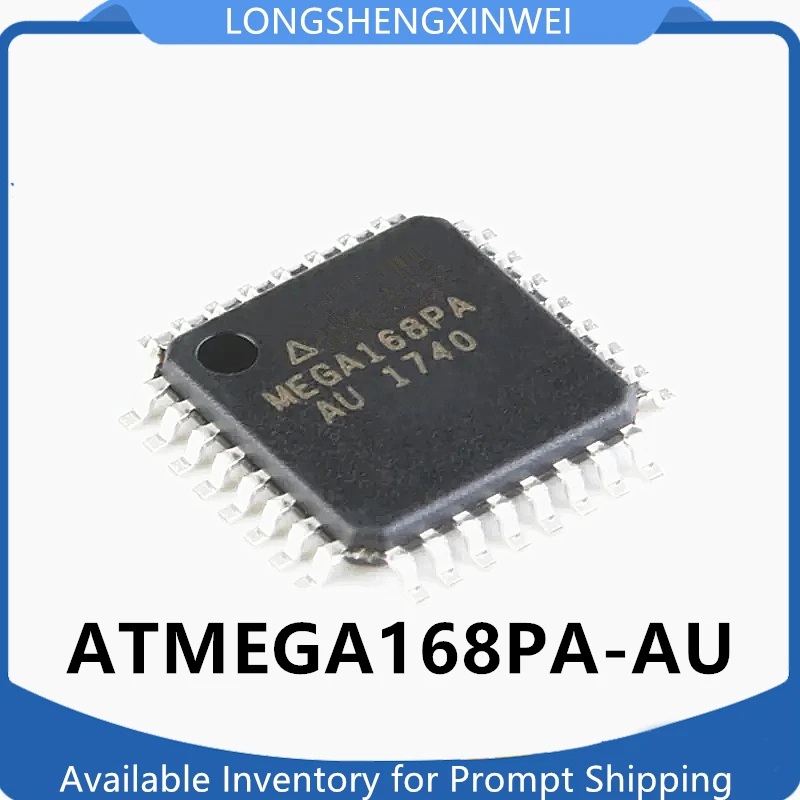 1PCS NEW ATMEGA168PA-AU MEGA168PA Chip 8 Bit Micro-controller 6K Flash Memory 32TQFP