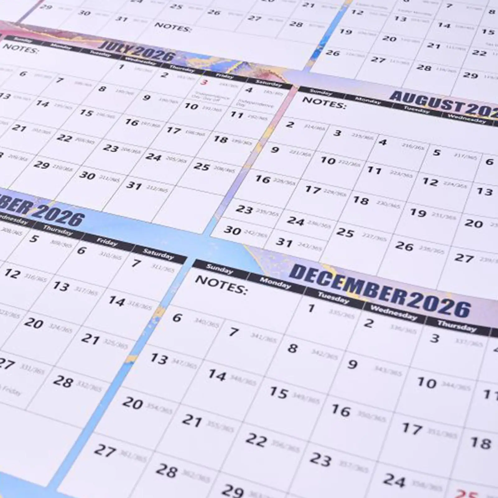 

2026 Yearly Wall Calendar Monthly Planner Schedule Planning Paper Calendar 2026 School Supplies For Marking Planner Schedule