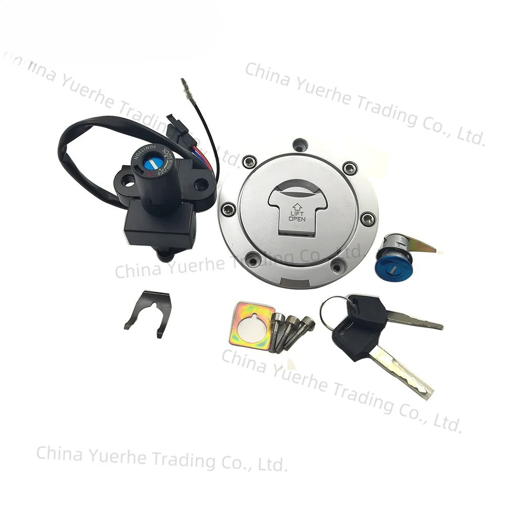 

Ignition Switch Lock Fuel Gas Cap Tank Cover Seat Lock W/ Keys Set for CBR600 CBR 600 F2 F3 1991-1998 CBR900 893 CBR919 92-99