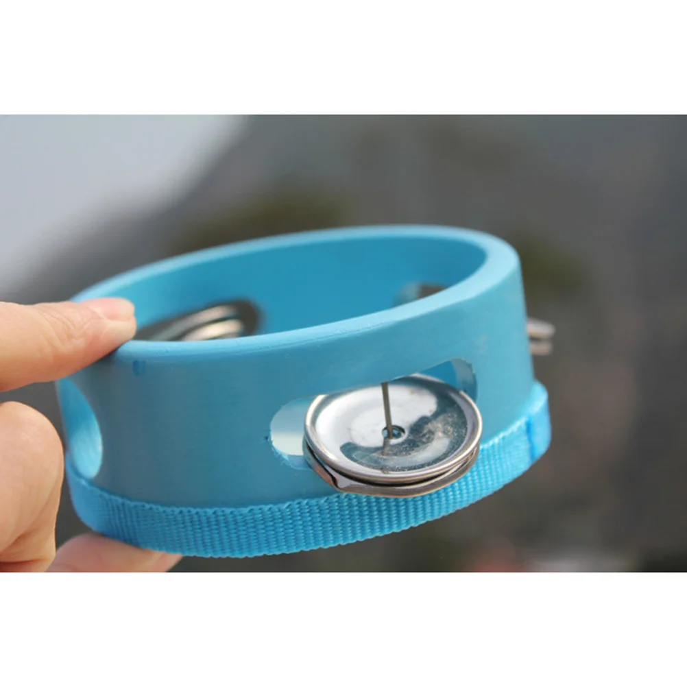 

10Cm Cartoon Hand Drum Tambourine Musical Instrument For Educational Rattle Preschool Learning Creative