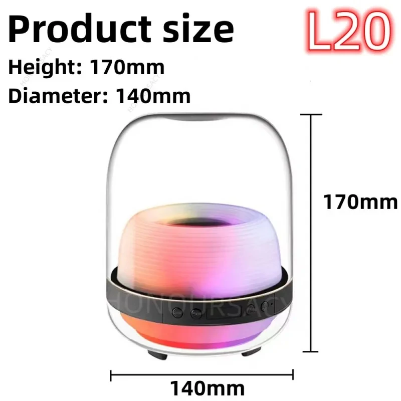 Wireless Bluetooth Speaker Harman Kardon Fourth Generation 360 Degree LED Subwoofer HIFI Sound Quality Desktop Creative TF Gift