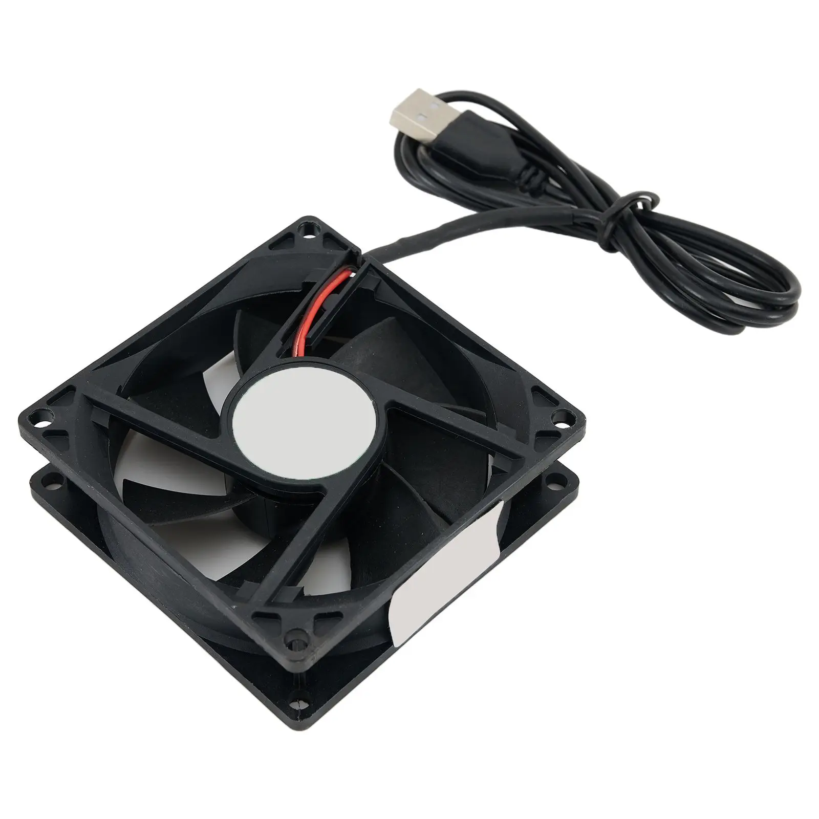 Brand New DC V USB With Mesh Cover Easy To Clean DIY PC Cooler Mm Noise Free Operation Plastic RPM Router Cooling Fan