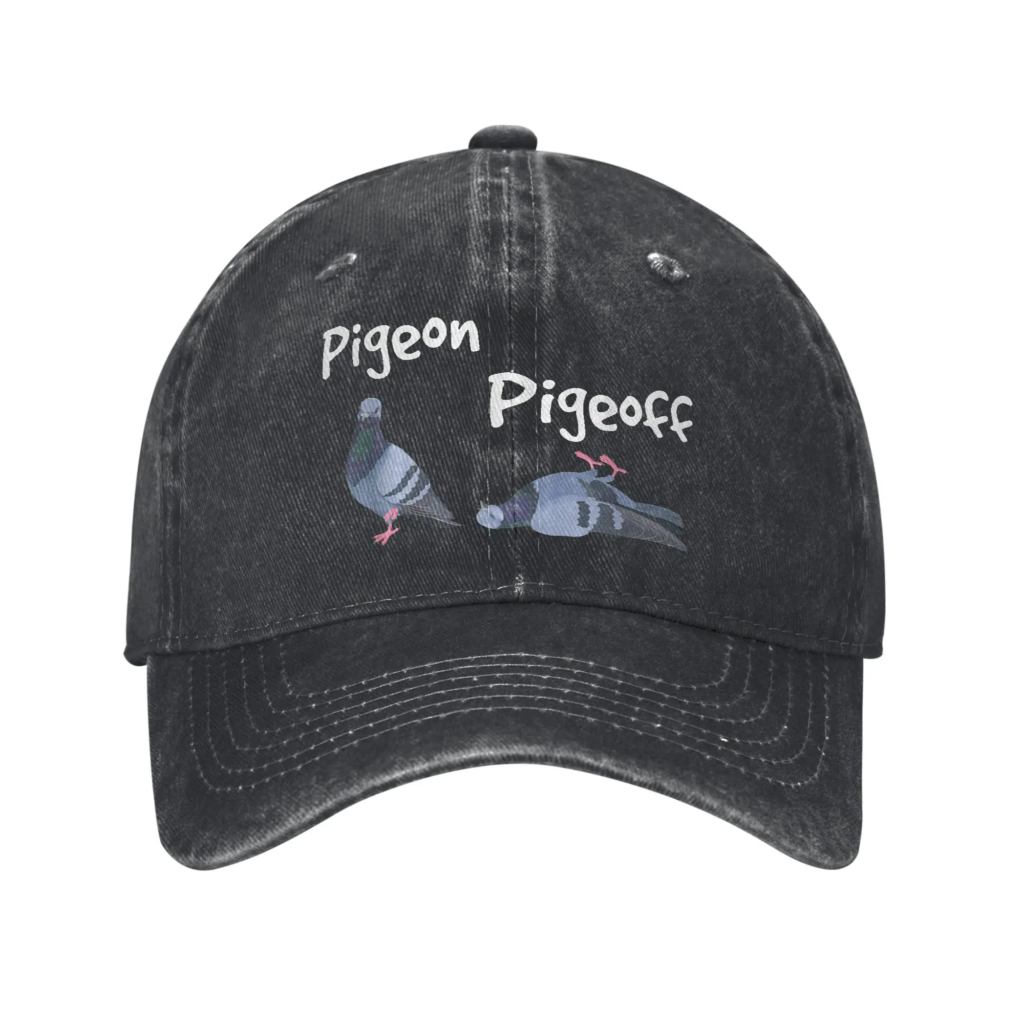 Pigeon Pigeoff - Bird Casual Baseball Cap For Men Women Summer  Tennis Skate Hip Hop Hats Stylish Sunscreen Snapback Cap