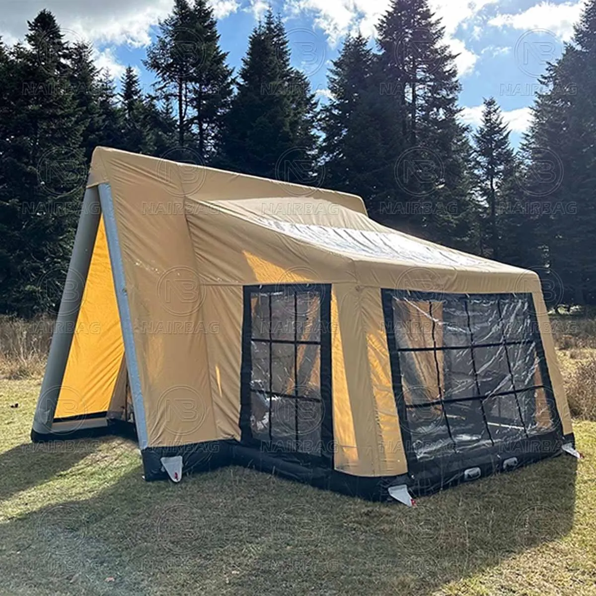 4 Seasons Inflatable Tent Outdoor Camping Tents Overnight Autumn And Winter Outdoor Windproof