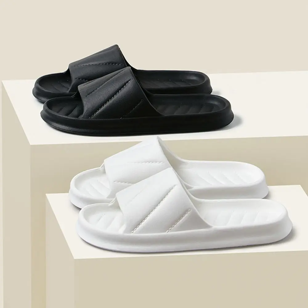 جديد لينة إيفا المرأة النعال شريط الديكور كاندي الألوان حذاء كاجوال لطيف عدم الانزلاق شباشب حمام الاستخدام المنزلي