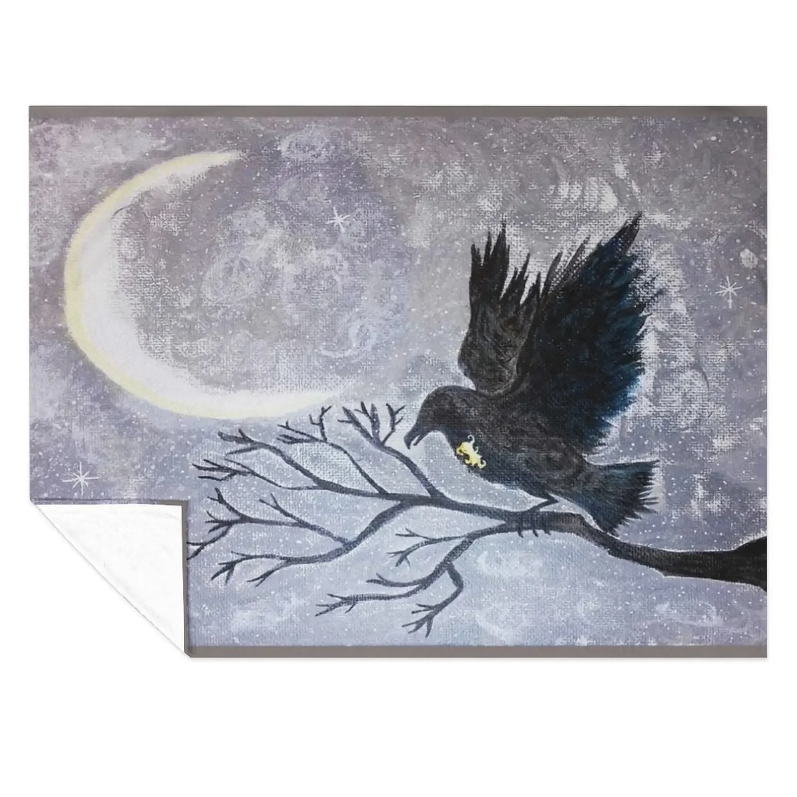 

Raven Keyhole Throw Blanket Hairys Bed linens Designers Beach Blankets