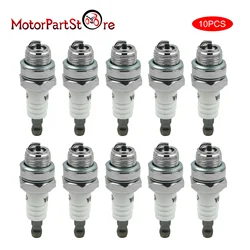10 Packs BM6A Spark Plug Replaces BM6A 5921 CJ8 843 AM54450 010769 WS8E 7543 L7T BPMR7A RCJ6Y RCJ7Y WSR5F BM6Y Chainsaw Strimmer