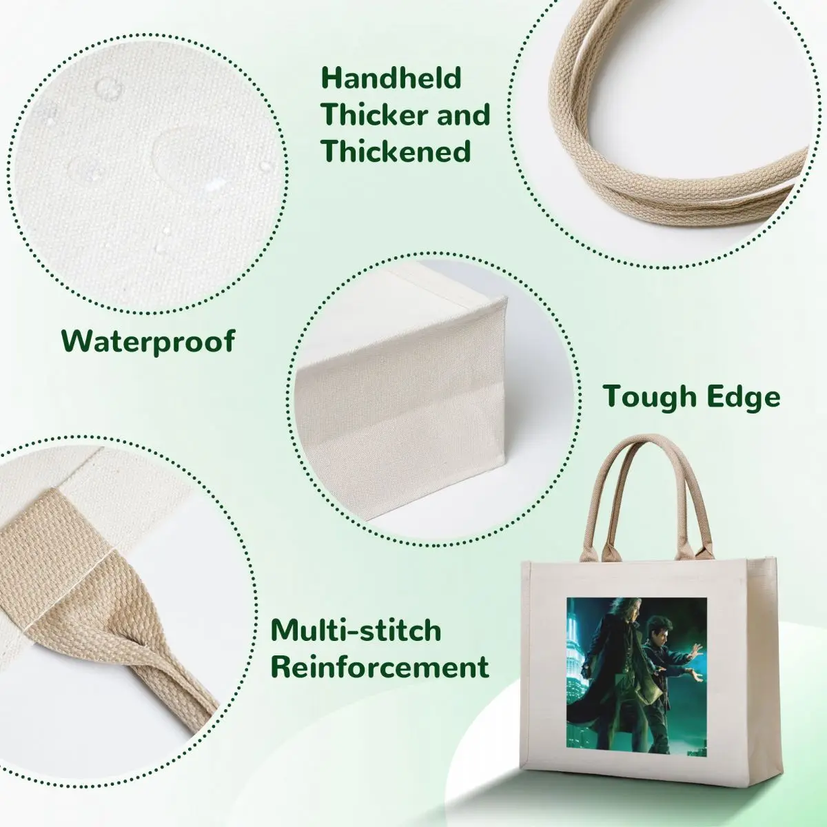 The Sorcerer & His Apprentice Tote Bag shopping bag Big bag women custom bags bags luxury women