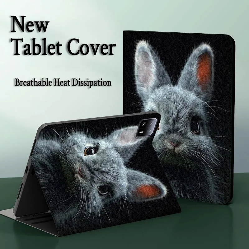 

Rabbit Creative Cute Pattern For Xiaomi Redmi Pad 2 7 8 6 6S 5 4 SE Pro 8.8 11 8.7 11.2 12.4 Ultra Plus Max Tablet Case