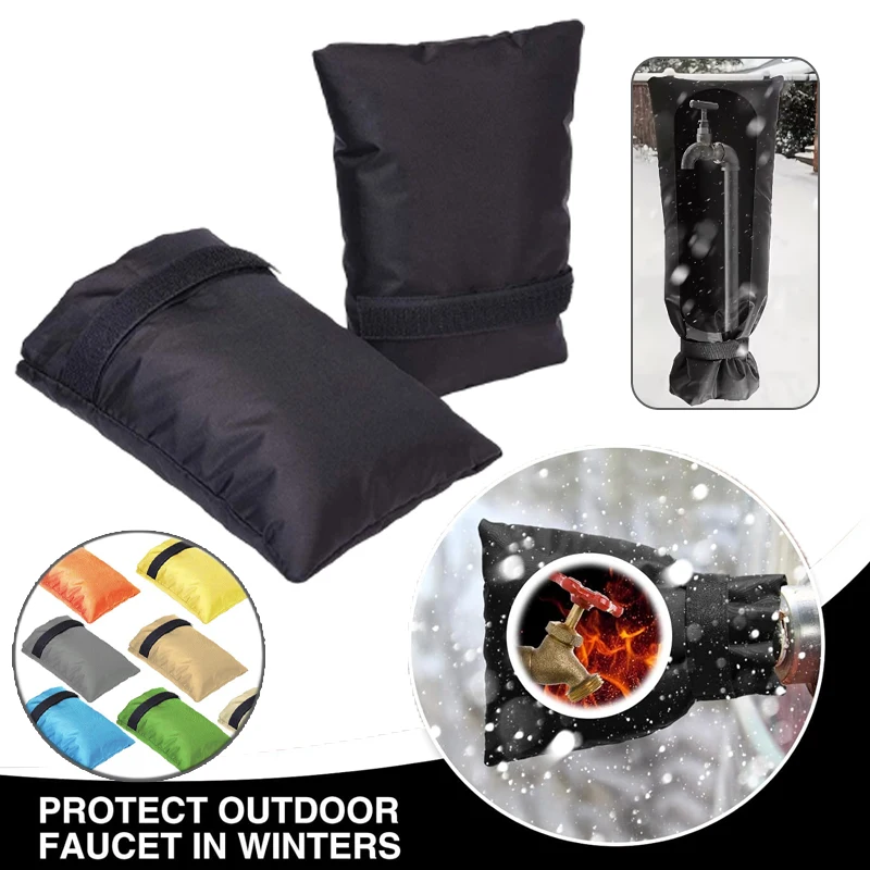 

1/3PCS Winter Outdoor Faucet Cover Waterproof Freeze Protection Reusable Tap Sock for Garden Spigot Anti Frost Insulation Sleeve